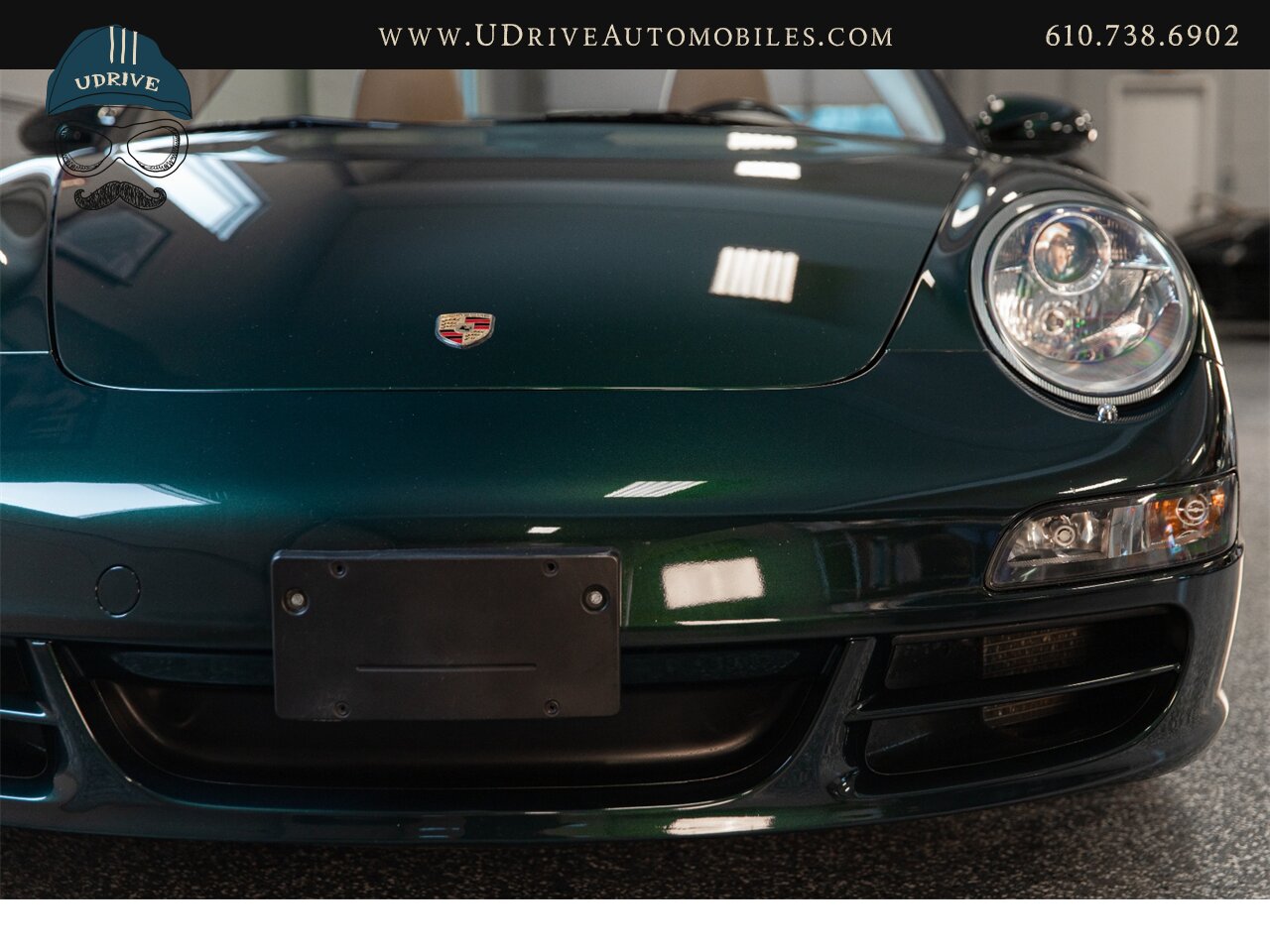 2006 Porsche 911 Carrera S Cabriolet 6 Speed Forest Green  Sport Shifter Makassar Wood New Tires - Photo 8 - West Chester, PA 19382