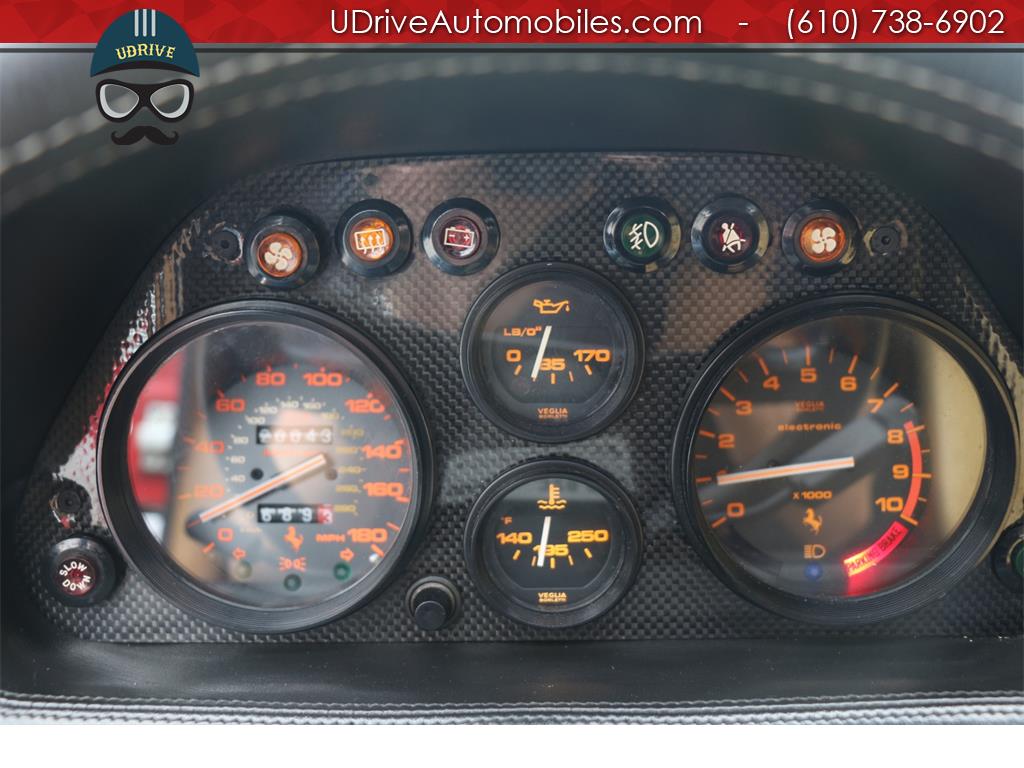 1988 Ferrari 328 88.5 GTS 5 Speed Service History Tubi   - Photo 29 - West Chester, PA 19382