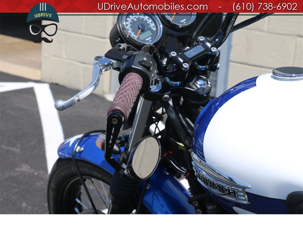 2015 Triumph Bonneville T214 Arrow Exhaust Brat Style Cafe Racer Mods   - Photo 22 - West Chester, PA 19382