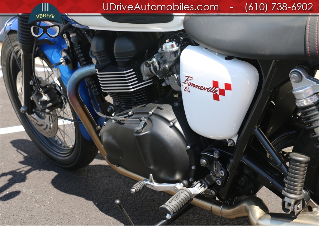 2015 Triumph Bonneville T214 Arrow Exhaust Brat Style Cafe Racer Mods   - Photo 21 - West Chester, PA 19382