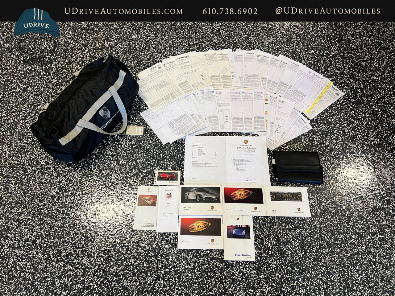 2001 Porsche 911 Turbo 23k Miles Painted Rear Console Service History - Photo 57 - West Chester, PA 19382