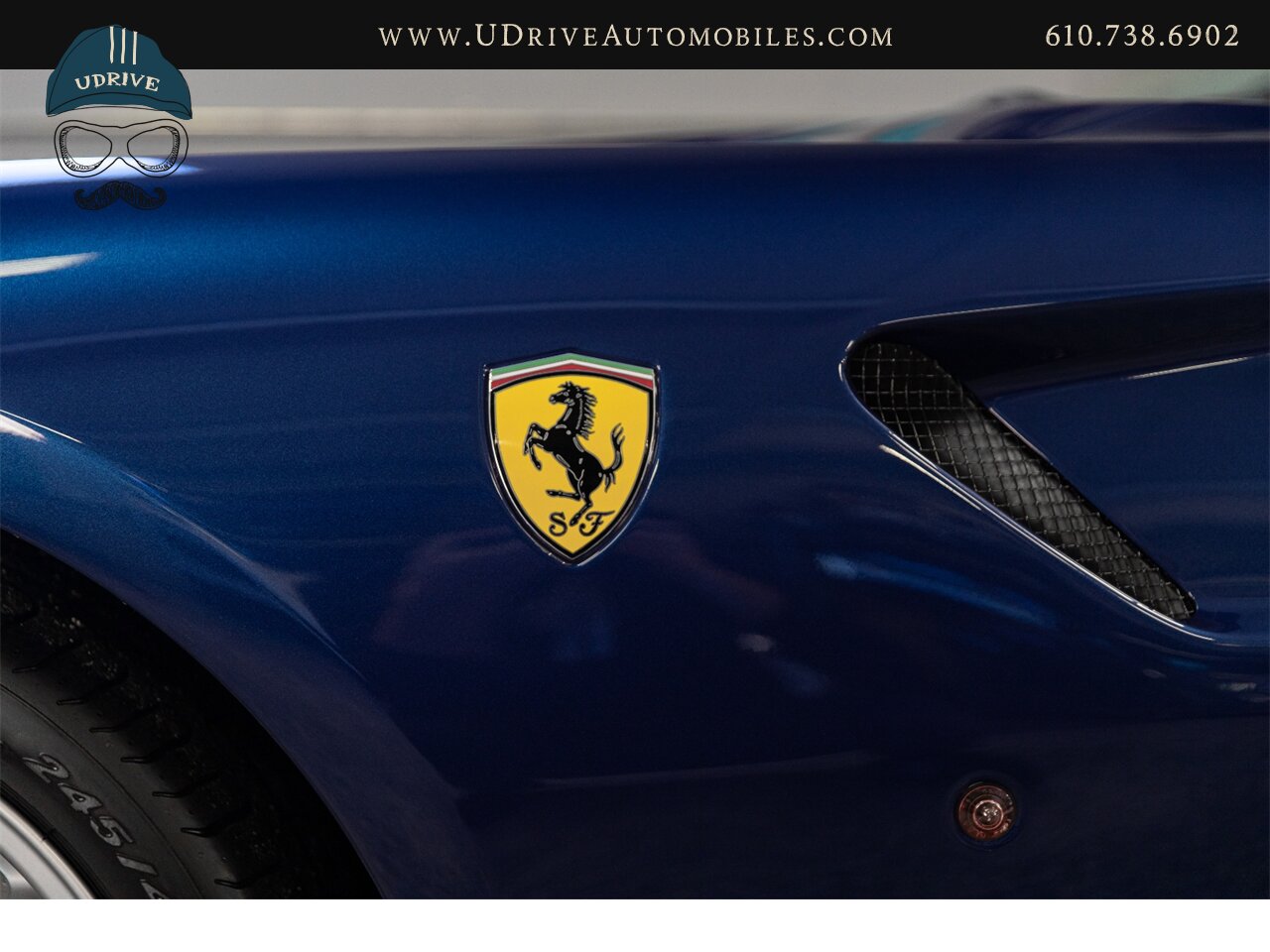 2007 Ferrari 599 GTB Fiorano Tour de France Blue 6k Miles  Ceramic Brakes Daytona Seats Shields Lthr Shelf MSRP $293k - Photo 5 - West Chester, PA 19382