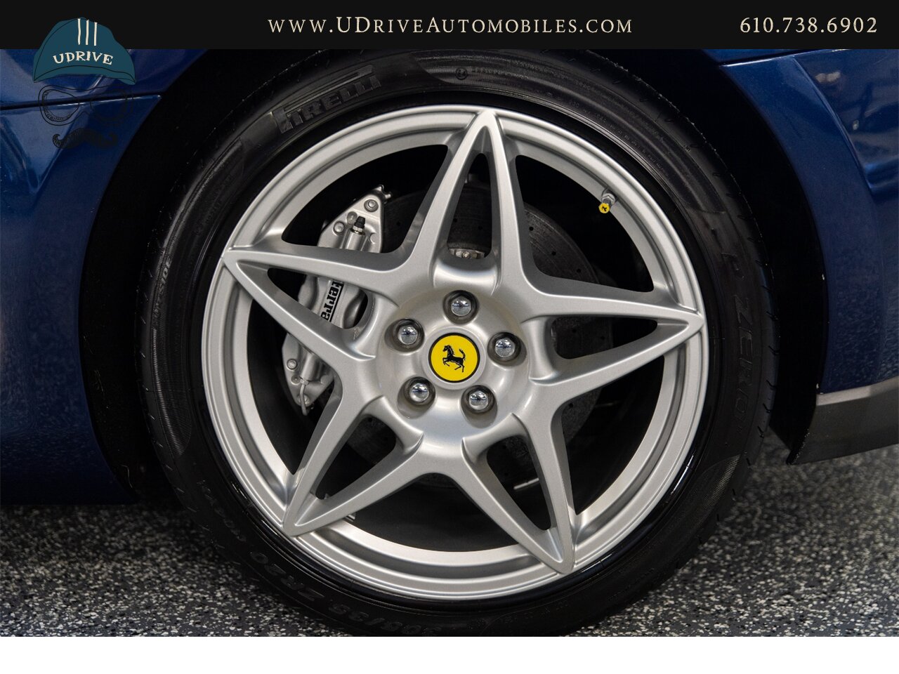 2007 Ferrari 599 GTB Fiorano Tour de France Blue 6k Miles  Ceramic Brakes Daytona Seats Shields Lthr Shelf MSRP $293k - Photo 58 - West Chester, PA 19382