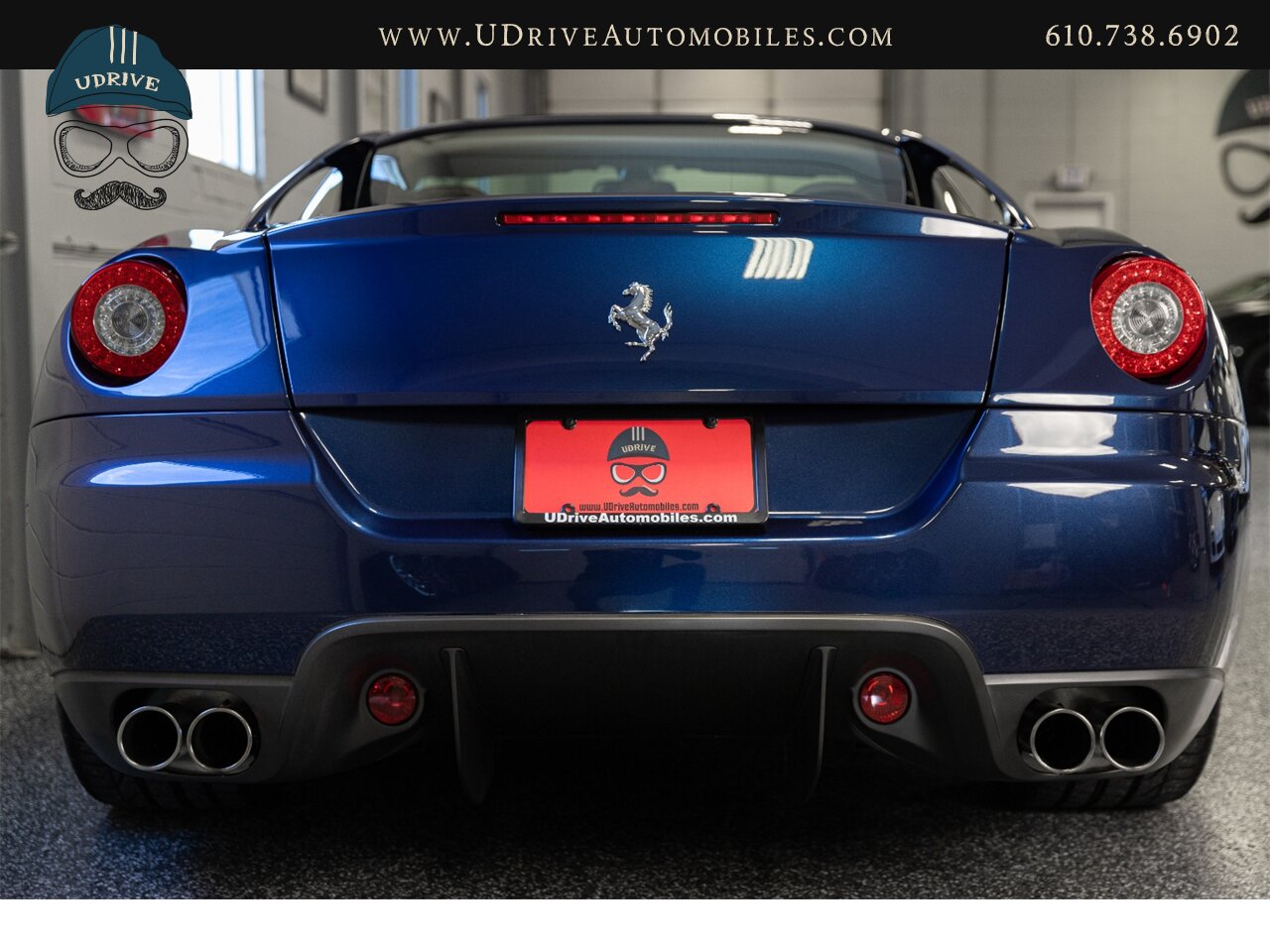 2007 Ferrari 599 GTB Fiorano Tour de France Blue 6k Miles  Ceramic Brakes Daytona Seats Shields Lthr Shelf MSRP $293k - Photo 16 - West Chester, PA 19382