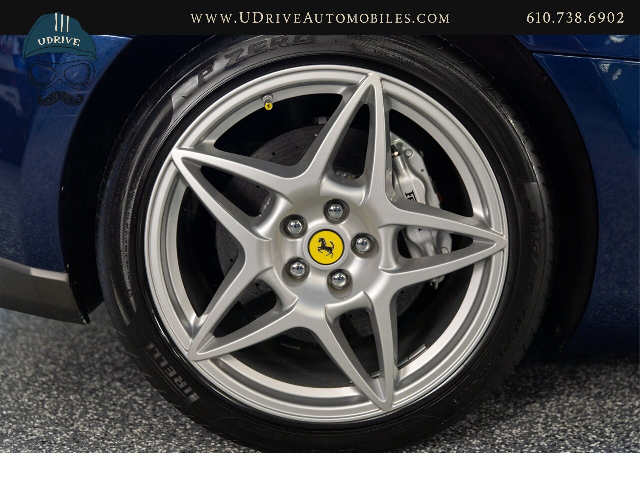 2007 Ferrari 599 GTB Fiorano Tour de France Blue 6k Miles  Ceramic Brakes Daytona Seats Shields Lthr Shelf MSRP $293k - Photo 61 - West Chester, PA 19382