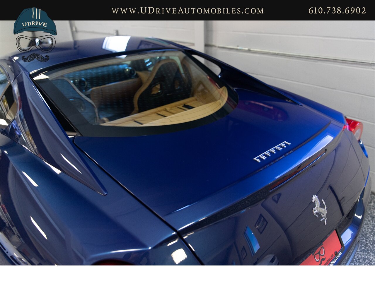 2007 Ferrari 599 GTB Fiorano Tour de France Blue 6k Miles  Ceramic Brakes Daytona Seats Shields Lthr Shelf MSRP $293k - Photo 20 - West Chester, PA 19382