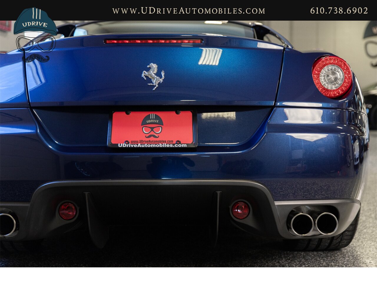 2007 Ferrari 599 GTB Fiorano Tour de France Blue 6k Miles  Ceramic Brakes Daytona Seats Shields Lthr Shelf MSRP $293k - Photo 15 - West Chester, PA 19382