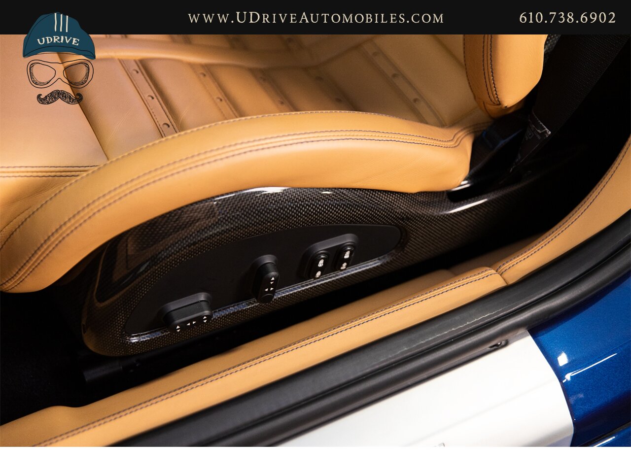 2007 Ferrari 599 GTB Fiorano Tour de France Blue 6k Miles  Ceramic Brakes Daytona Seats Shields Lthr Shelf MSRP $293k - Photo 28 - West Chester, PA 19382