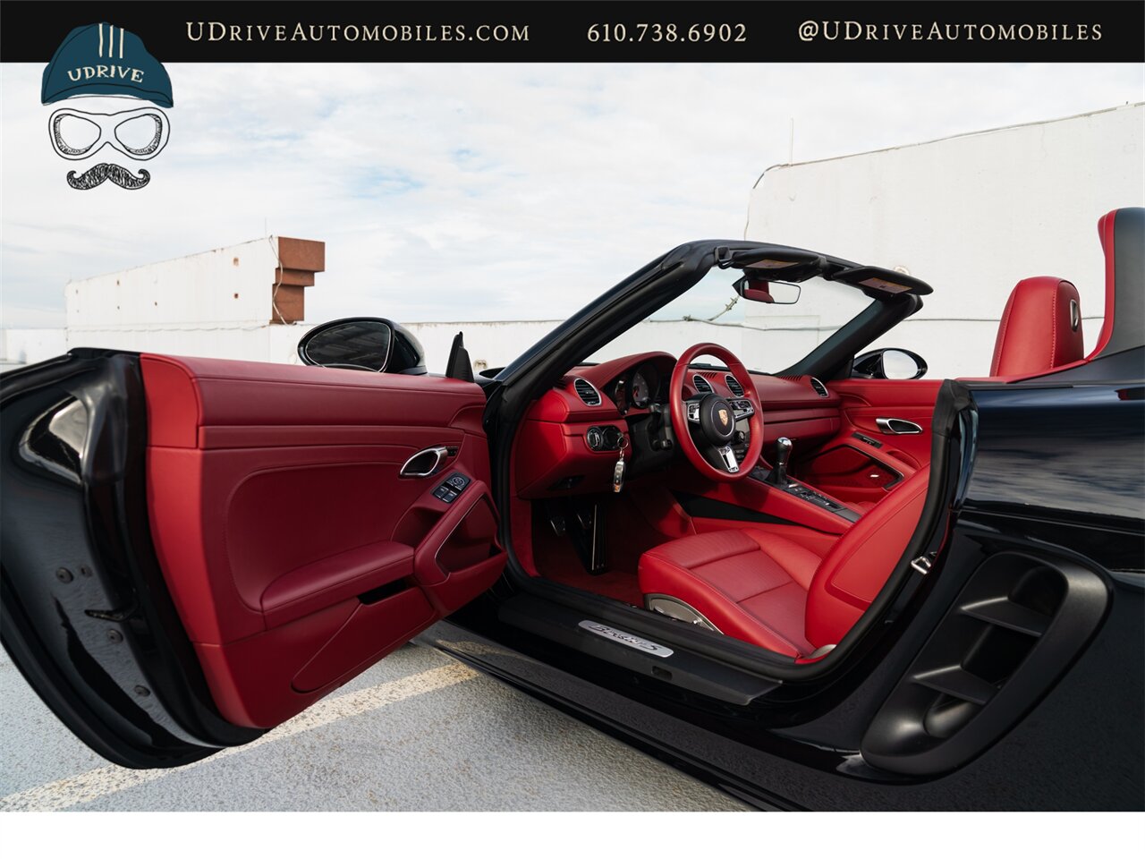 2025 Porsche 718 Boxster S  6 Speed Manual 20's Chrono PASM PTV LCA Factory Warranty - Photo 28 - West Chester, PA 19382
