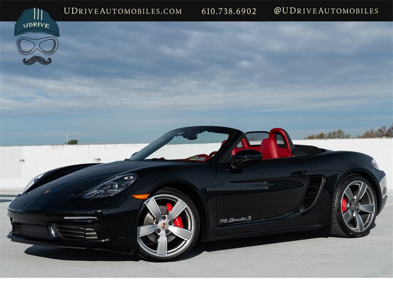 2025 Porsche 718 Boxster S  6 Speed Manual 20's Chrono PASM PTV LCA Factory Warranty