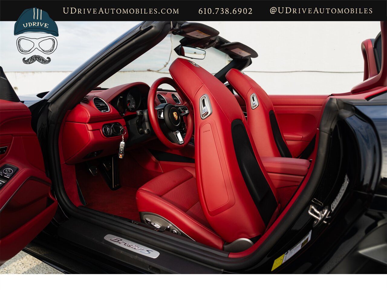 2025 Porsche 718 Boxster S  6 Speed Manual 20's Chrono PASM PTV LCA Factory Warranty - Photo 47 - West Chester, PA 19382