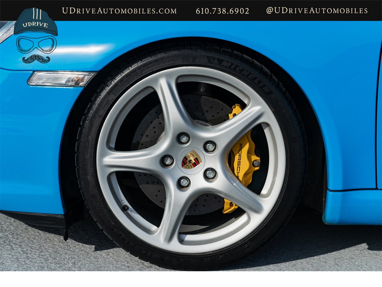 2006 Porsche 911 Carrera S Paint to Sample Mexico Blue 6 Speed Manual PCCB Sport Seats Incredible Spec - Photo 47 - West Chester, PA 19382