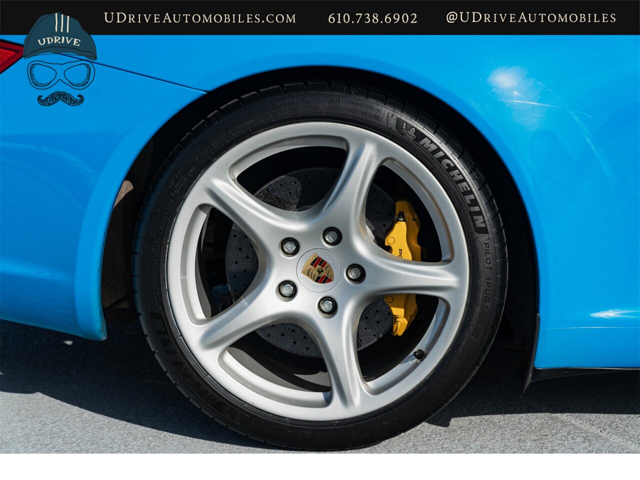 2006 Porsche 911 Carrera S Paint to Sample Mexico Blue 6 Speed Manual PCCB Sport Seats Incredible Spec - Photo 49 - West Chester, PA 19382