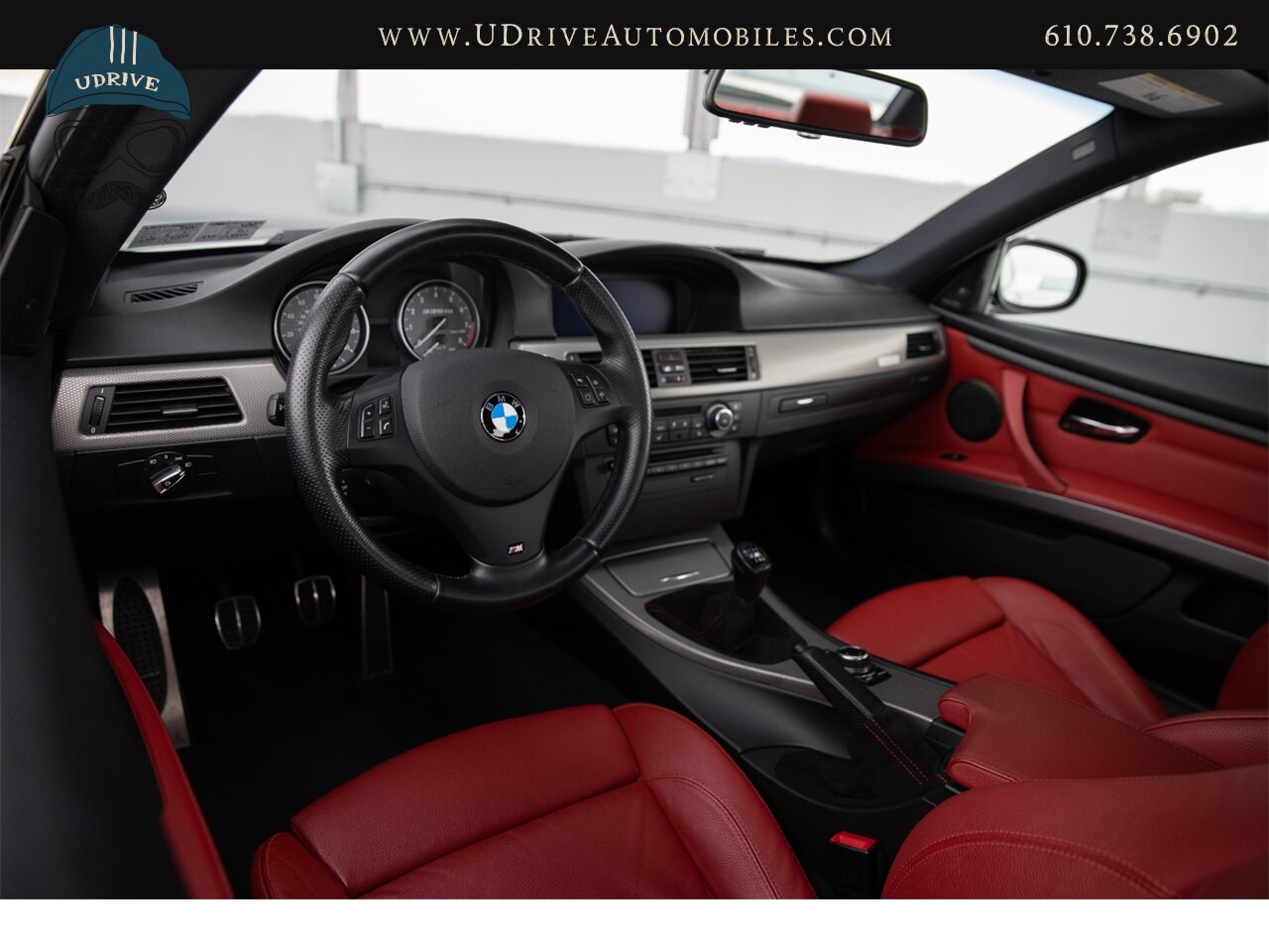 2013 BMW 335is 6 Speed Manual Alpine White over Coral Red  19inch Double Spoke Whls Cld Wthr Prem Pkg Nav Prem Sound Comf Acc - Photo 7 - West Chester, PA 19382