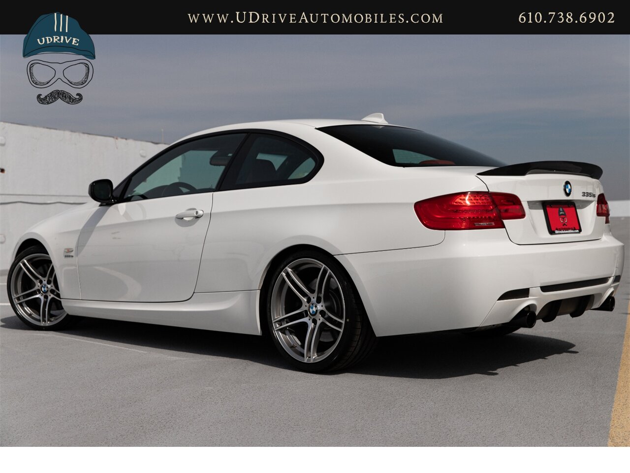 2013 BMW 335is 6 Speed Manual Alpine White over Coral Red  19inch Double Spoke Whls Cld Wthr Prem Pkg Nav Prem Sound Comf Acc - Photo 5 - West Chester, PA 19382