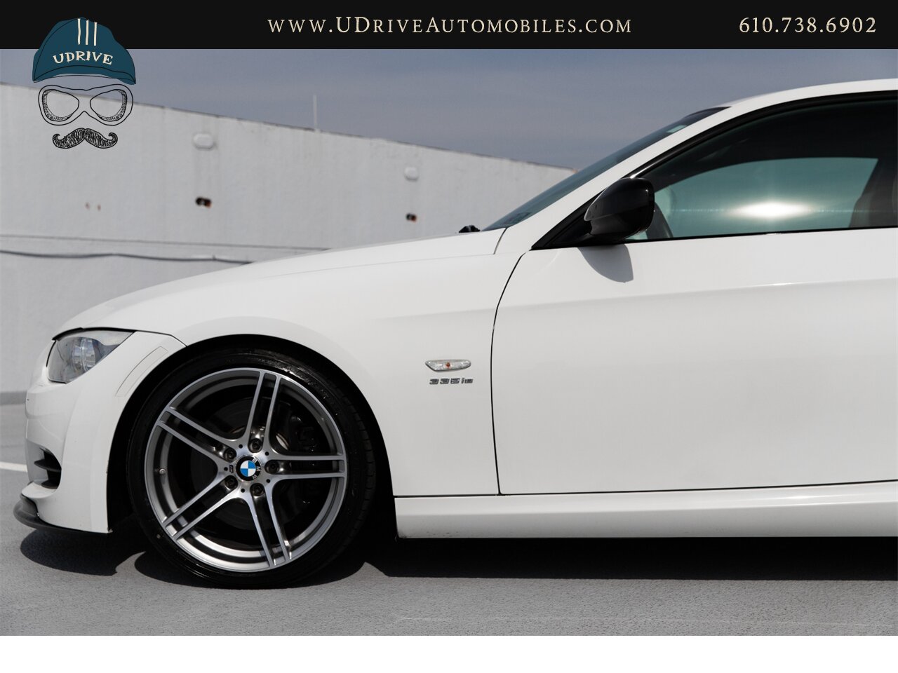 2013 BMW 335is 6 Speed Manual Alpine White over Coral Red  19inch Double Spoke Whls Cld Wthr Prem Pkg Nav Prem Sound Comf Acc - Photo 9 - West Chester, PA 19382