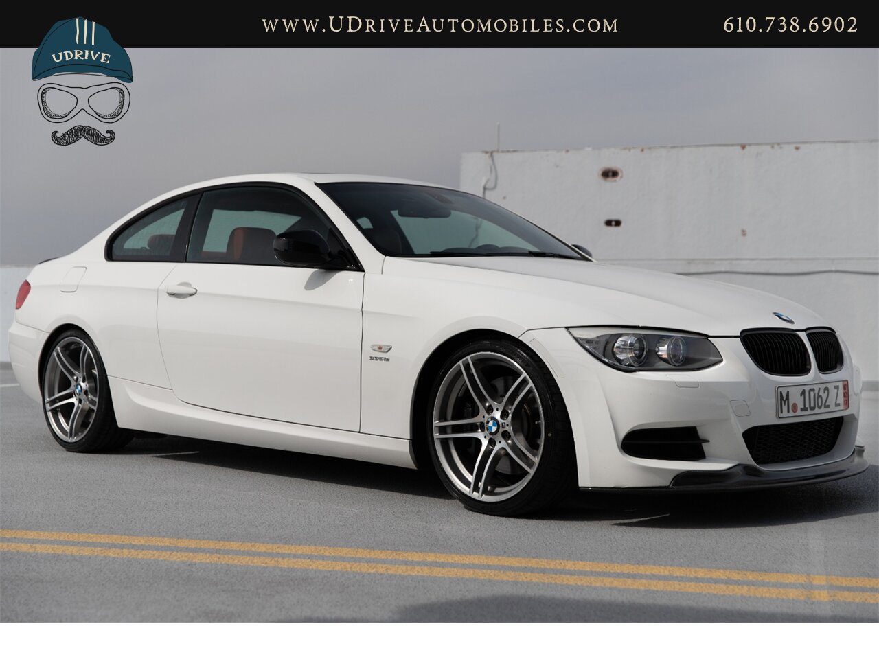 2013 BMW 335is 6 Speed Manual Alpine White over Coral Red  19inch Double Spoke Whls Cld Wthr Prem Pkg Nav Prem Sound Comf Acc - Photo 17 - West Chester, PA 19382