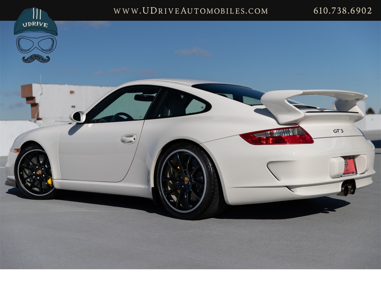 2007 Porsche 911 GT3 Carrara White 11k Miles PCCB Adap Spt Seats  Yellow Stitch Blk Whls Carbon Fiber MSRP $138k - Photo 5 - West Chester, PA 19382