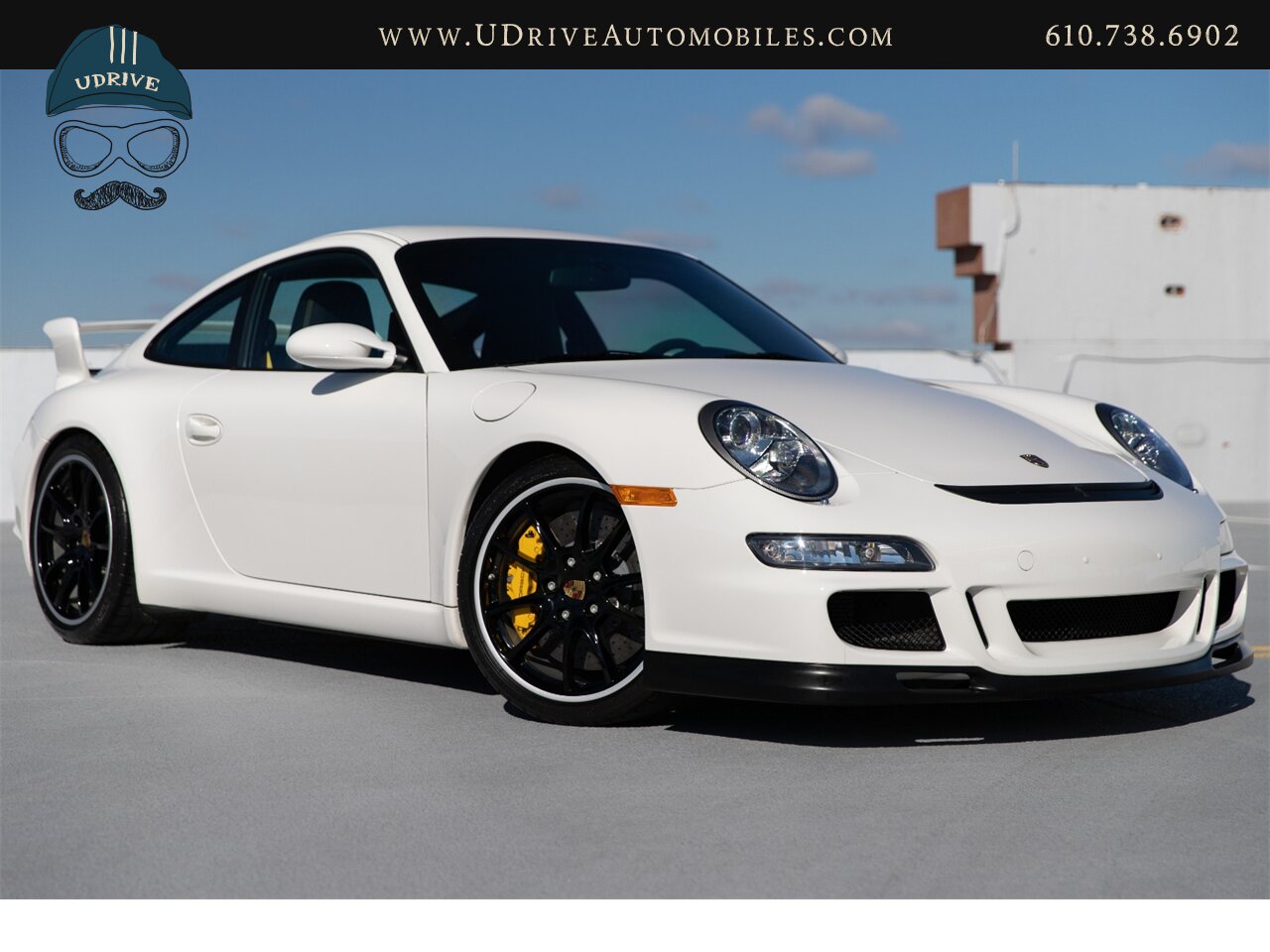 2007 Porsche 911 GT3 Carrara White 11k Miles PCCB Adap Spt Seats  Yellow Stitch Blk Whls Carbon Fiber MSRP $138k - Photo 16 - West Chester, PA 19382