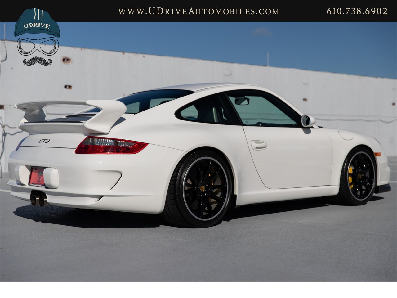 2007 Porsche 911 GT3 Carrara White 11k Miles PCCB Adap Spt Seats  Yellow Stitch Blk Whls Carbon Fiber MSRP $138k - Photo 21 - West Chester, PA 19382