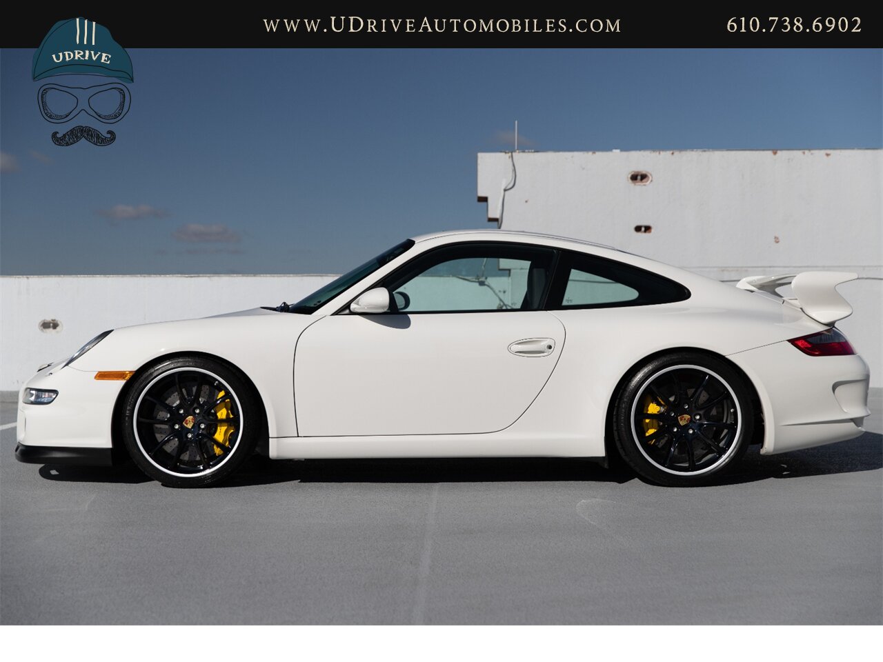 2007 Porsche 911 GT3 Carrara White 11k Miles PCCB Adap Spt Seats  Yellow Stitch Blk Whls Carbon Fiber MSRP $138k - Photo 9 - West Chester, PA 19382