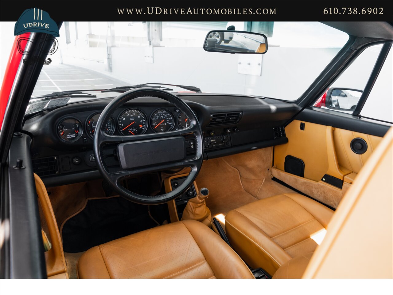 1987 Porsche 911 930 Turbo 12k Miles Guards Red over  Champagne Special Leather - Photo 30 - West Chester, PA 19382