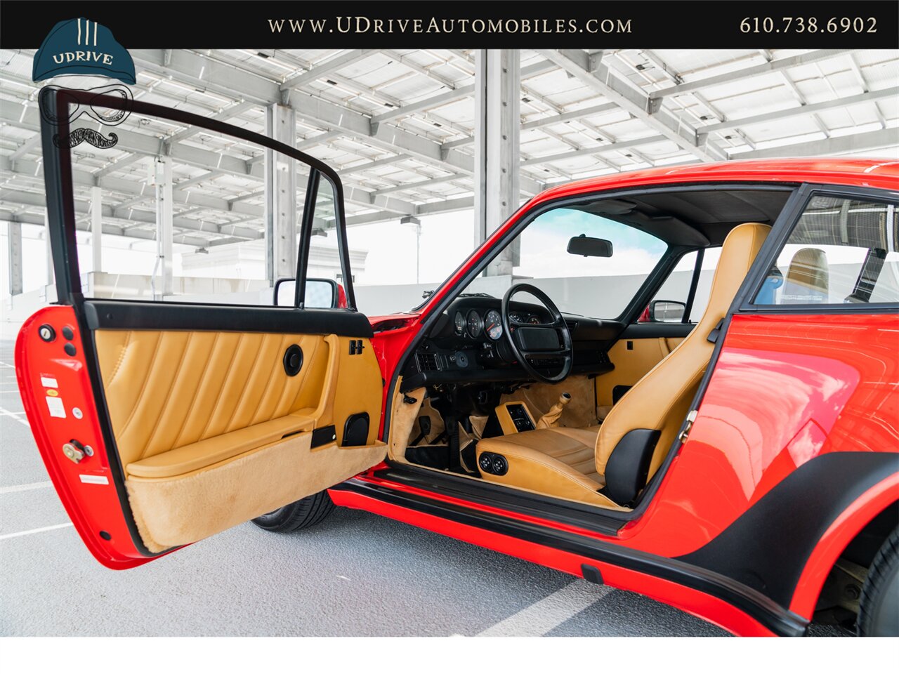 1987 Porsche 911 930 Turbo 12k Miles Guards Red over  Champagne Special Leather - Photo 26 - West Chester, PA 19382