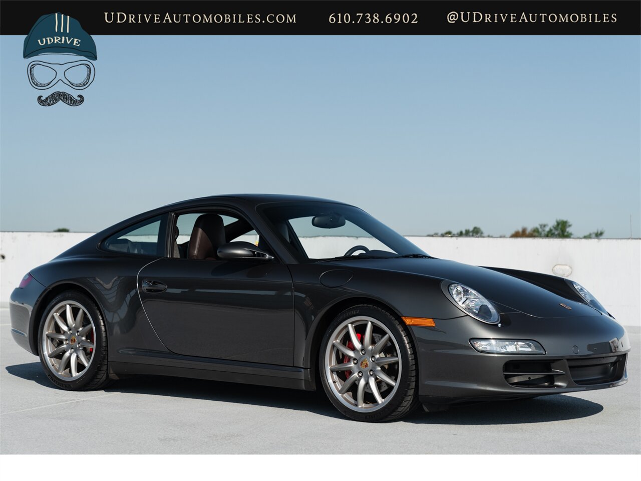 2007 Porsche 911 Carrera 4S  997 6 Speed Slate Grey Cocoa Full Lthr Chrono Adap Spt Seats Spt Shift - Photo 15 - West Chester, PA 19382