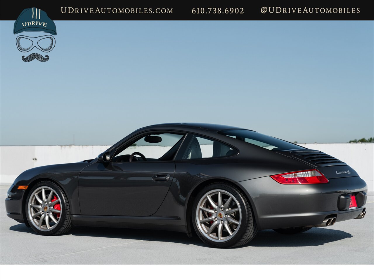 2007 Porsche 911 Carrera 4S  997 6 Speed Slate Grey Cocoa Full Lthr Chrono Adap Spt Seats Spt Shift - Photo 23 - West Chester, PA 19382