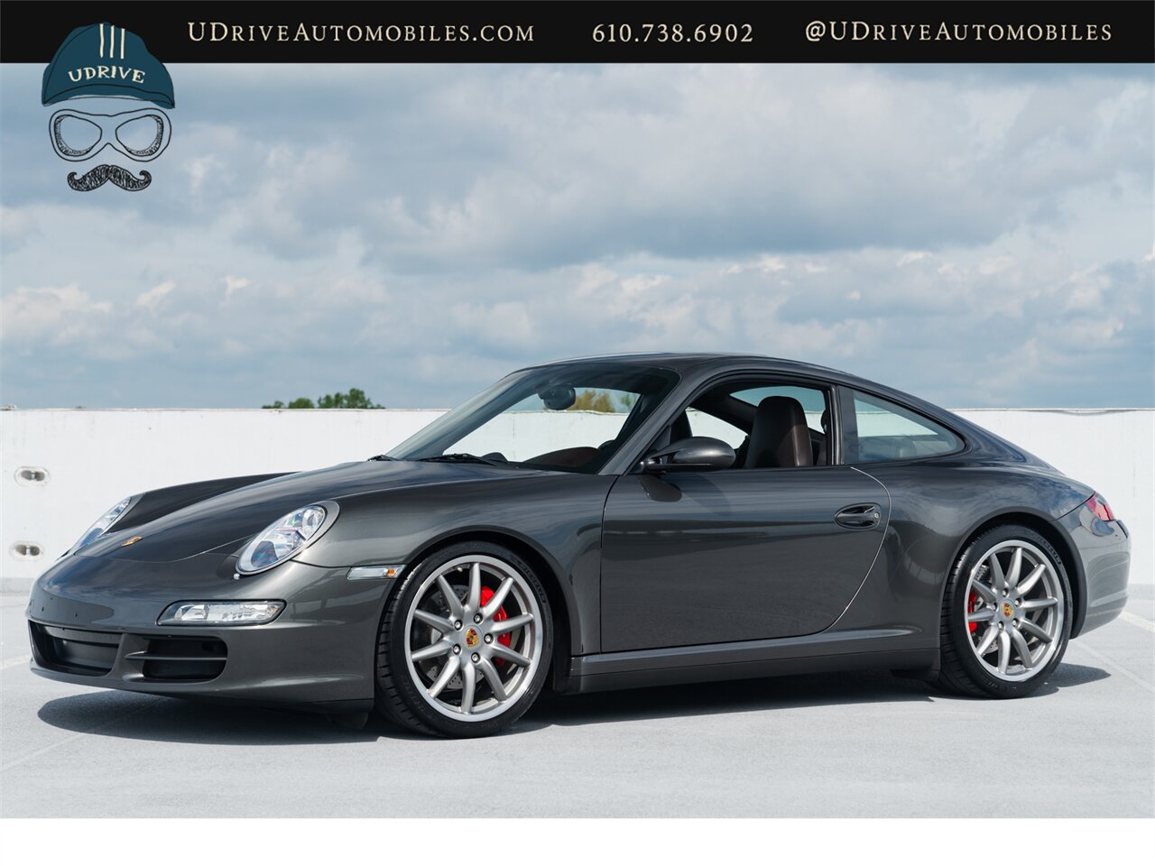 2007 Porsche 911 Carrera 4S 997 6 Speed Slate Grey Cocoa Full Lthr Sport Chrono Adap Sport Seats Sport Shifter - Photo 12 - West Chester, PA 19382