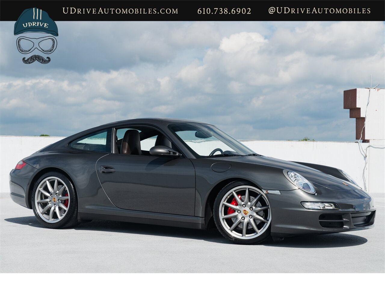2007 Porsche 911 Carrera 4S 997 6 Speed Slate Grey Cocoa Full Lthr Sport Chrono Adap Sport Seats Sport Shifter - Photo 3 - West Chester, PA 19382