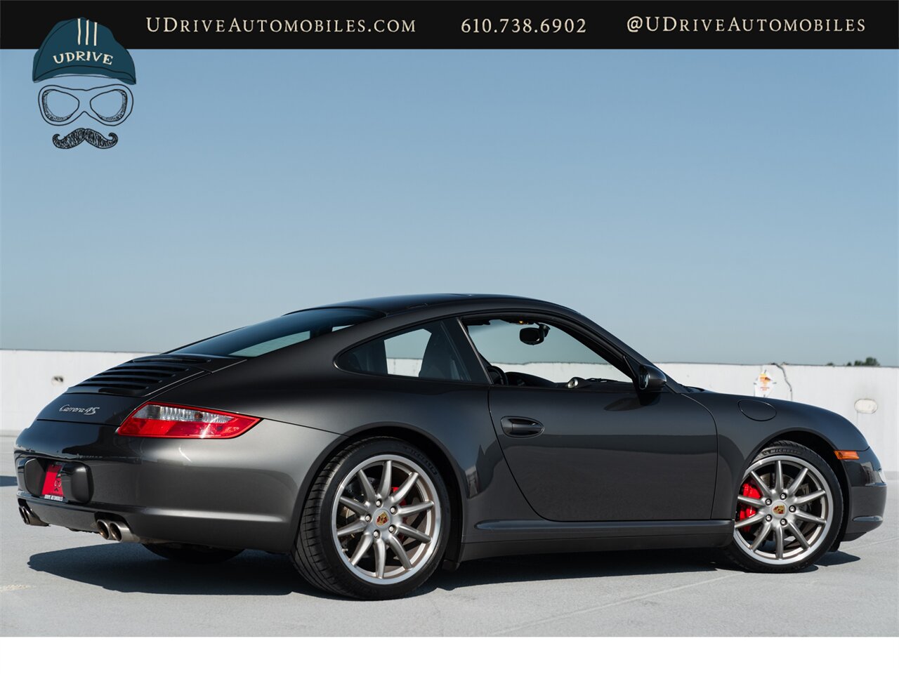 2007 Porsche 911 Carrera 4S  997 6 Speed Slate Grey Cocoa Full Lthr Chrono Adap Spt Seats Spt Shift - Photo 3 - West Chester, PA 19382