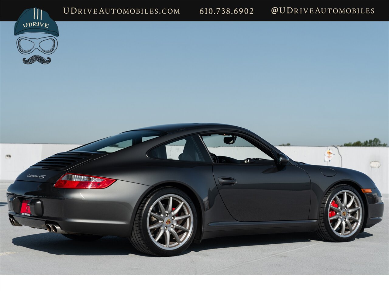 2007 Porsche 911 Carrera 4S  997 6 Speed Slate Grey Cocoa Full Lthr Chrono Adap Spt Seats Spt Shift - Photo 19 - West Chester, PA 19382