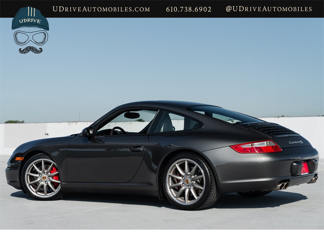 2007 Porsche 911 Carrera 4S  997 6 Speed Slate Grey Cocoa Full Lthr Chrono Adap Spt Seats Spt Shift - Photo 5 - West Chester, PA 19382