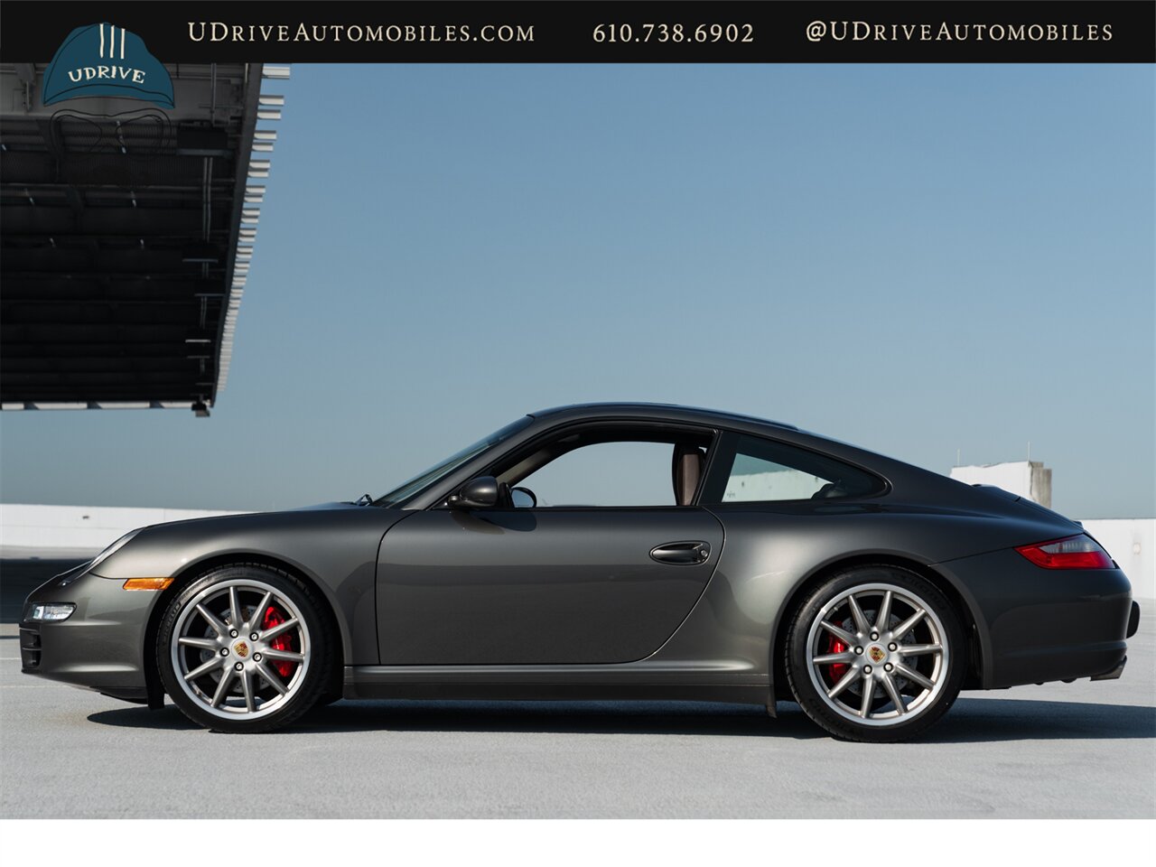 2007 Porsche 911 Carrera 4S  997 6 Speed Slate Grey Cocoa Full Lthr Chrono Adap Spt Seats Spt Shift - Photo 9 - West Chester, PA 19382
