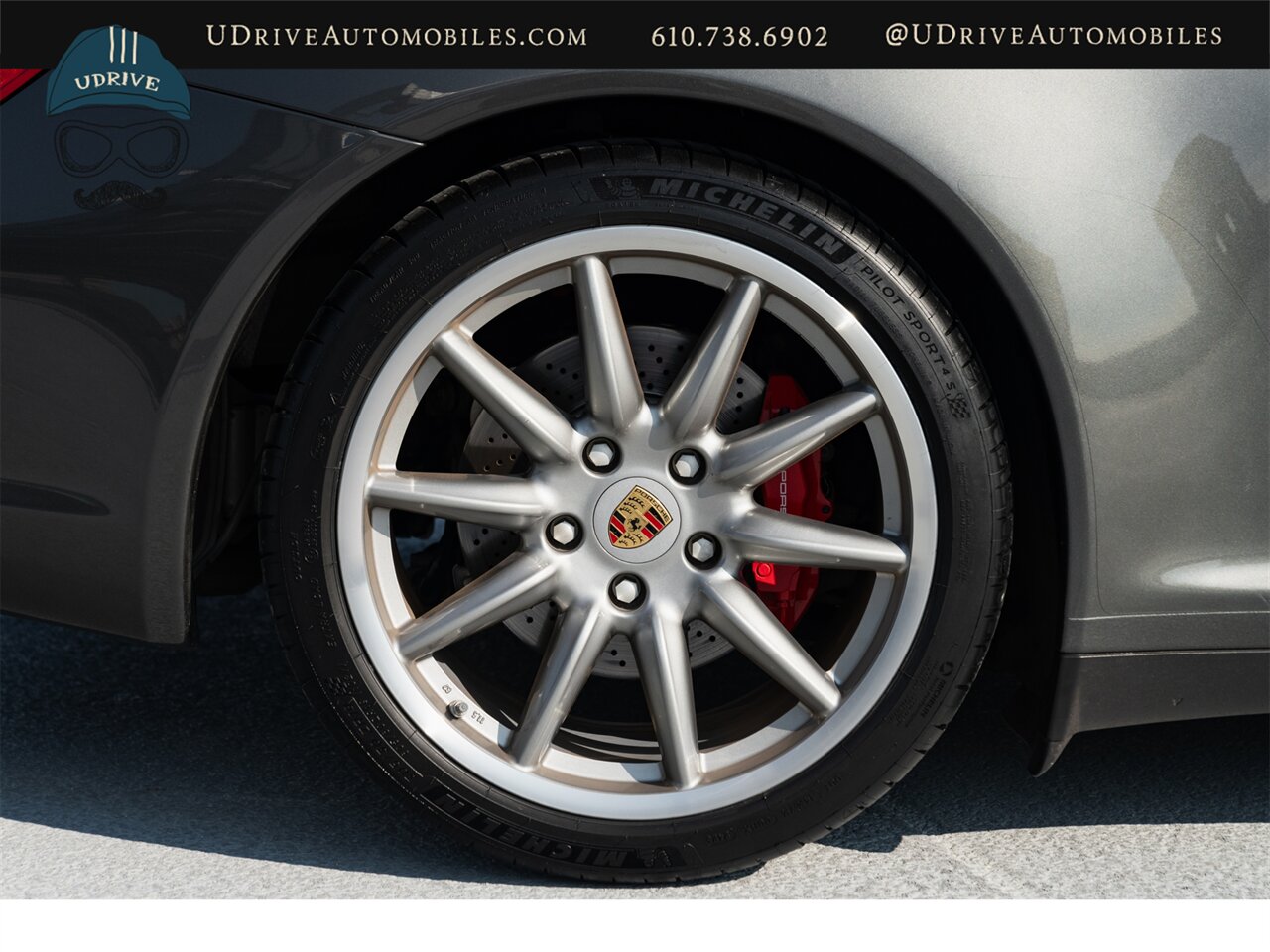 2007 Porsche 911 Carrera 4S  997 6 Speed Slate Grey Cocoa Full Lthr Chrono Adap Spt Seats Spt Shift - Photo 50 - West Chester, PA 19382