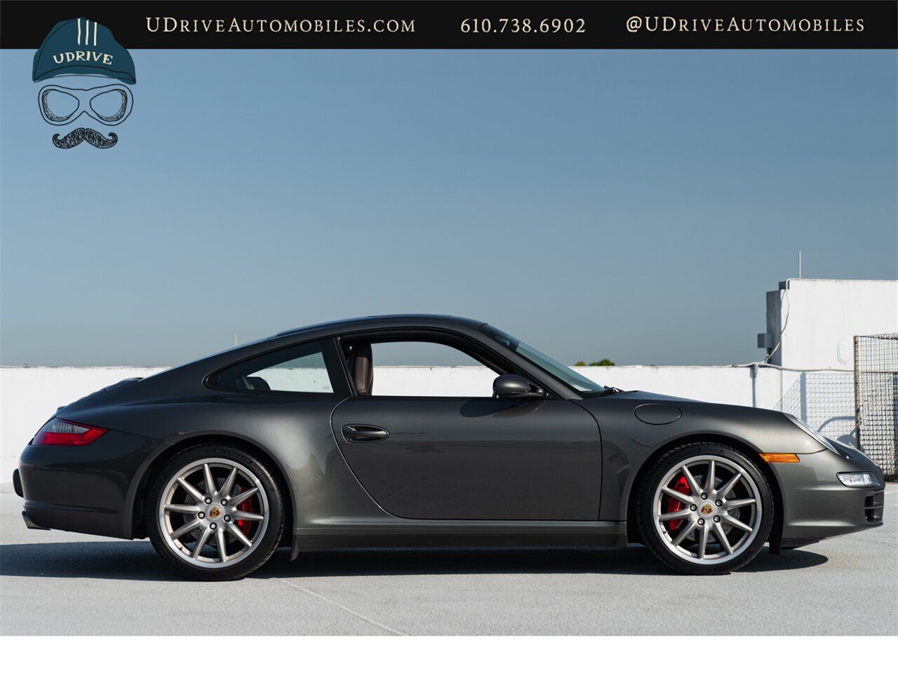 2007 Porsche 911 Carrera 4S  997 6 Speed Slate Grey Cocoa Full Lthr Chrono Adap Spt Seats Spt Shift - Photo 17 - West Chester, PA 19382