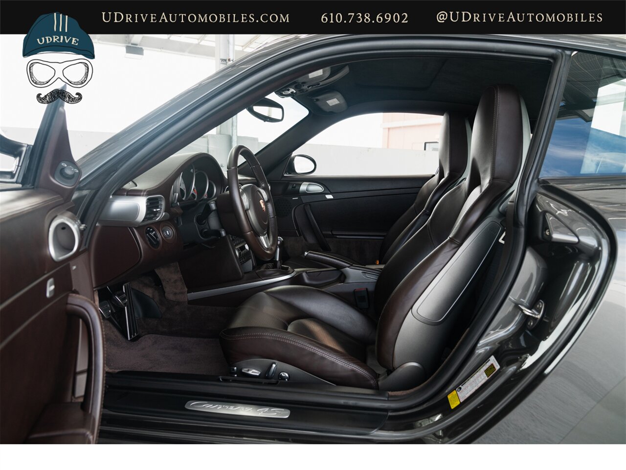 2007 Porsche 911 Carrera 4S 997 6 Speed Slate Grey Cocoa Full Lthr Sport Chrono Adap Sport Seats Sport Shifter - Photo 28 - West Chester, PA 19382