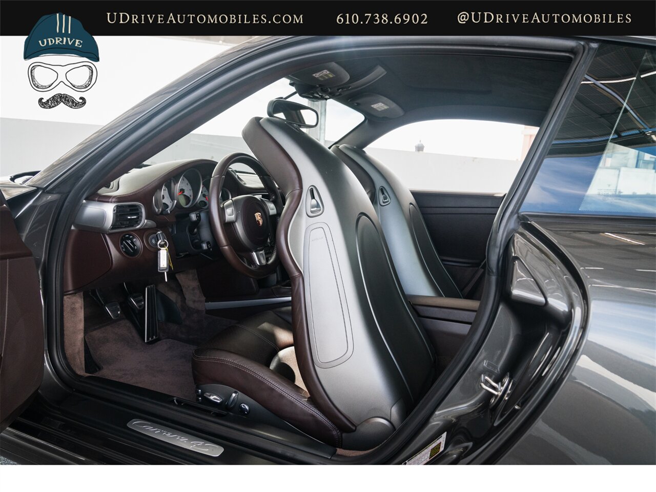 2007 Porsche 911 Carrera 4S 997 6 Speed Slate Grey Cocoa Full Lthr Sport Chrono Adap Sport Seats Sport Shifter - Photo 42 - West Chester, PA 19382