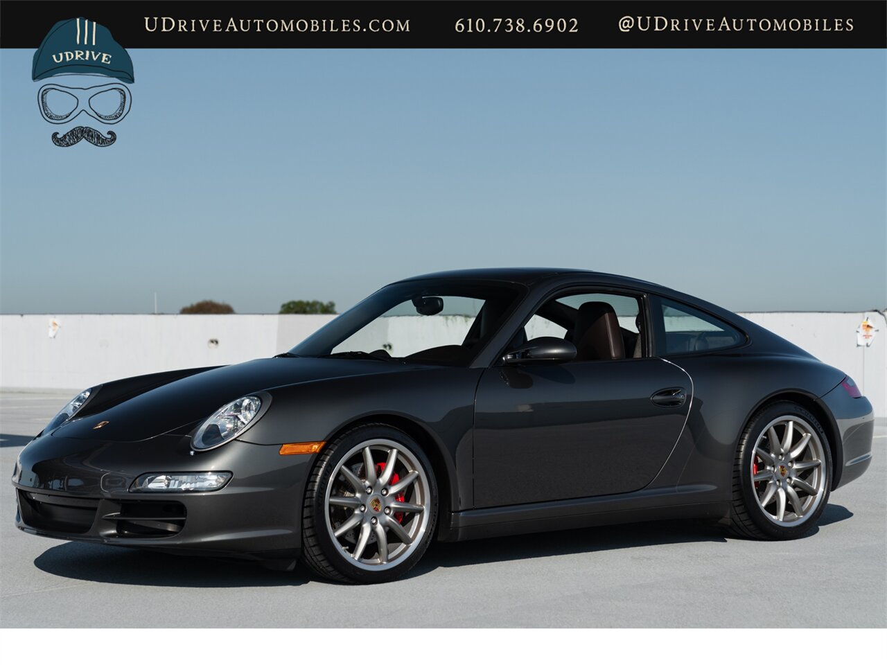 2007 Porsche 911 Carrera 4S  997 6 Speed Slate Grey Cocoa Full Lthr Chrono Adap Spt Seats Spt Shift - Photo 11 - West Chester, PA 19382