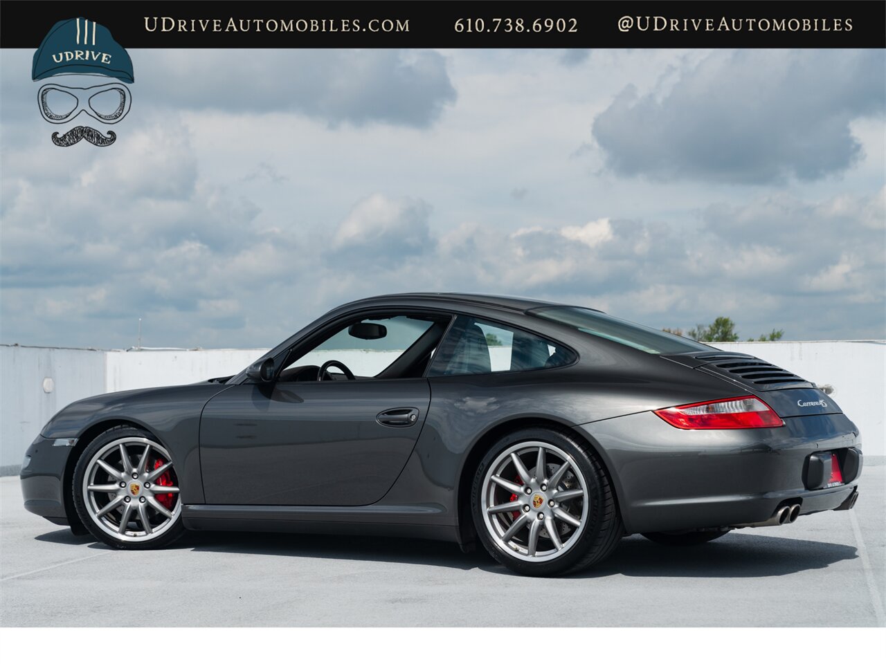 2007 Porsche 911 Carrera 4S 997 6 Speed Slate Grey Cocoa Full Lthr Sport Chrono Adap Sport Seats Sport Shifter - Photo 4 - West Chester, PA 19382