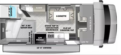 2024 Forest River Sunseeker 2550DSLE   - Photo 2 - Orlando, FL 32808