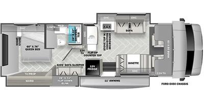 2023 Forest River Sunseeker 3250DSLE   - Photo 2 - Orlando, FL 32808