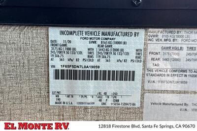 2021 Thor Hurricane 29M   - Photo 52 - Santa Fe Springs, CA 90670