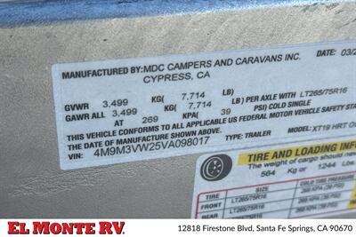 2027 MDC XT19HRT OFF-GRID 23FT   - Photo 2 - Santa Fe Springs, CA 90670