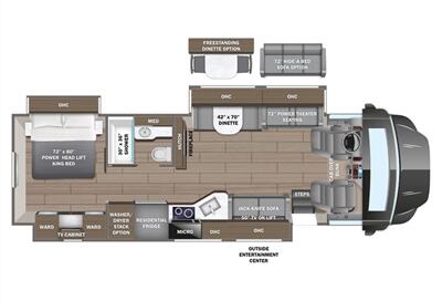 2024 ENTEGRA COACH ACCOLADE 37M Tiffin   - Photo 28 - Tualatin, OR 97062