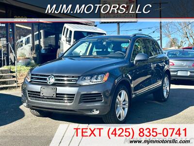 2012 Volkswagen Touareg VR6 Executive SUV