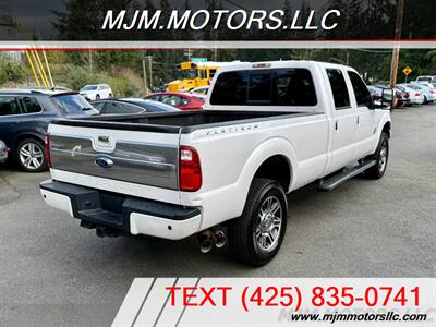 2015 Ford F-350 Super Duty  Platinium - Photo 5 - Lynnwood, WA 98036
