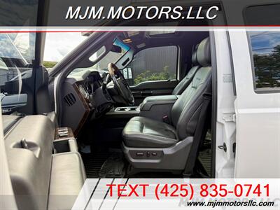 2015 Ford F-350 Super Duty  Platinium - Photo 9 - Lynnwood, WA 98036