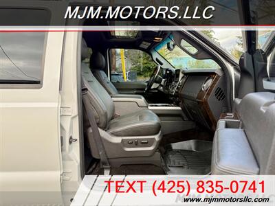 2015 Ford F-350 Super Duty  Platinium - Photo 13 - Lynnwood, WA 98036
